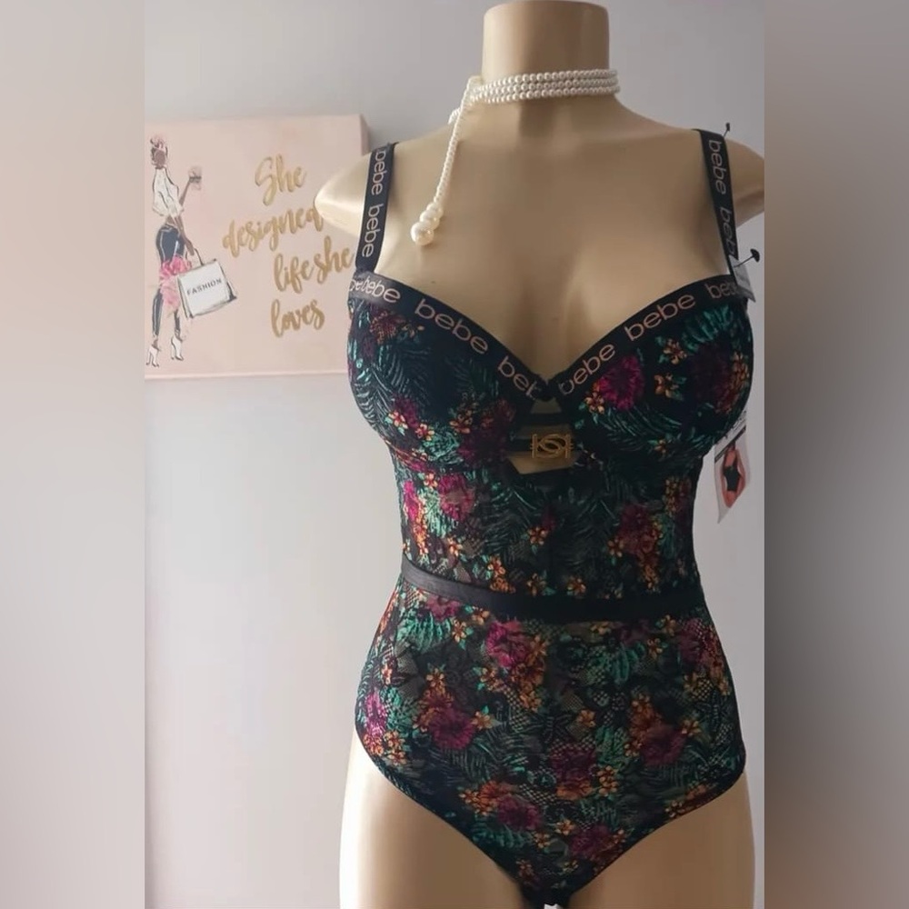 BEBE bodysuit outfit NWT